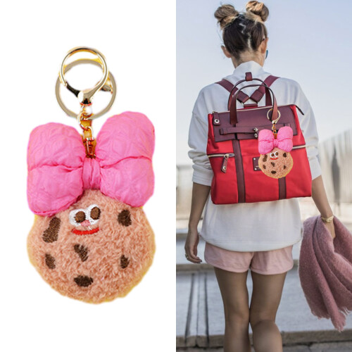 Porte-clés créatif en forme de biscuit, ornement mignon,-B 2