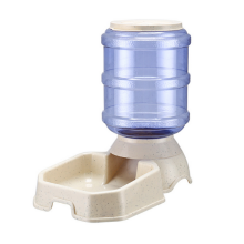 Contenedor de almacenamiento de alimentos y agua por gravedad para mascotas, comedero automático para mascotas con abertura extra ancha, juego de