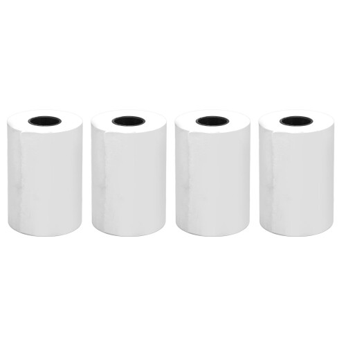 10 Rollen Thermodruckpapier, 80 mm, transparent, 2