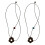 Collier Long élégant avec pendentif à breloque fleur,-Rouge 2