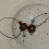 Collier Long élégant avec pendentif à breloque fleur,-Rouge 7