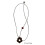 Collier Long élégant avec pendentif à breloque fleur,-Rouge 4