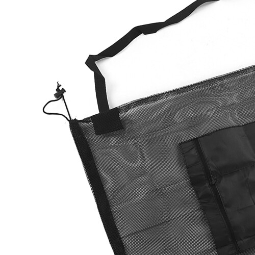 Large Capacity Mesh Ball Bag Nylon Polyester Drawstring Sports Storage S 2