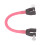 Compact Pink Ski Tip Connector - Durable Training Aid for Kids 7