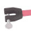 Compact Pink Ski Tip Connector - Durable Training Aid for Kids 8