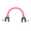 Compact Pink Ski Tip Connector - Durable Training Aid for Kids 16