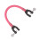 Compact Pink Ski Tip Connector - Durable Training Aid for Kids 9