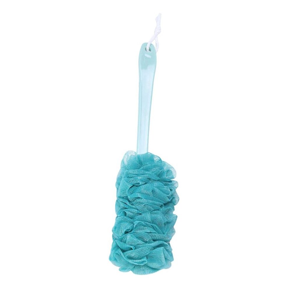Loofah Back Scrubber with Long Handle, Gentle Skin Exfoliating Bath Sponge, Rich Foaming Effect for a Refreshing Shower Experience