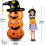 Φουσκωτή διακόσμηση για το Halloween, αδιάβροχο ύφασμα πολυεστέρα, ιδανικό για 2