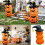 Φουσκωτή διακόσμηση για το Halloween, αδιάβροχο ύφασμα πολυεστέρα, ιδανικό για 5