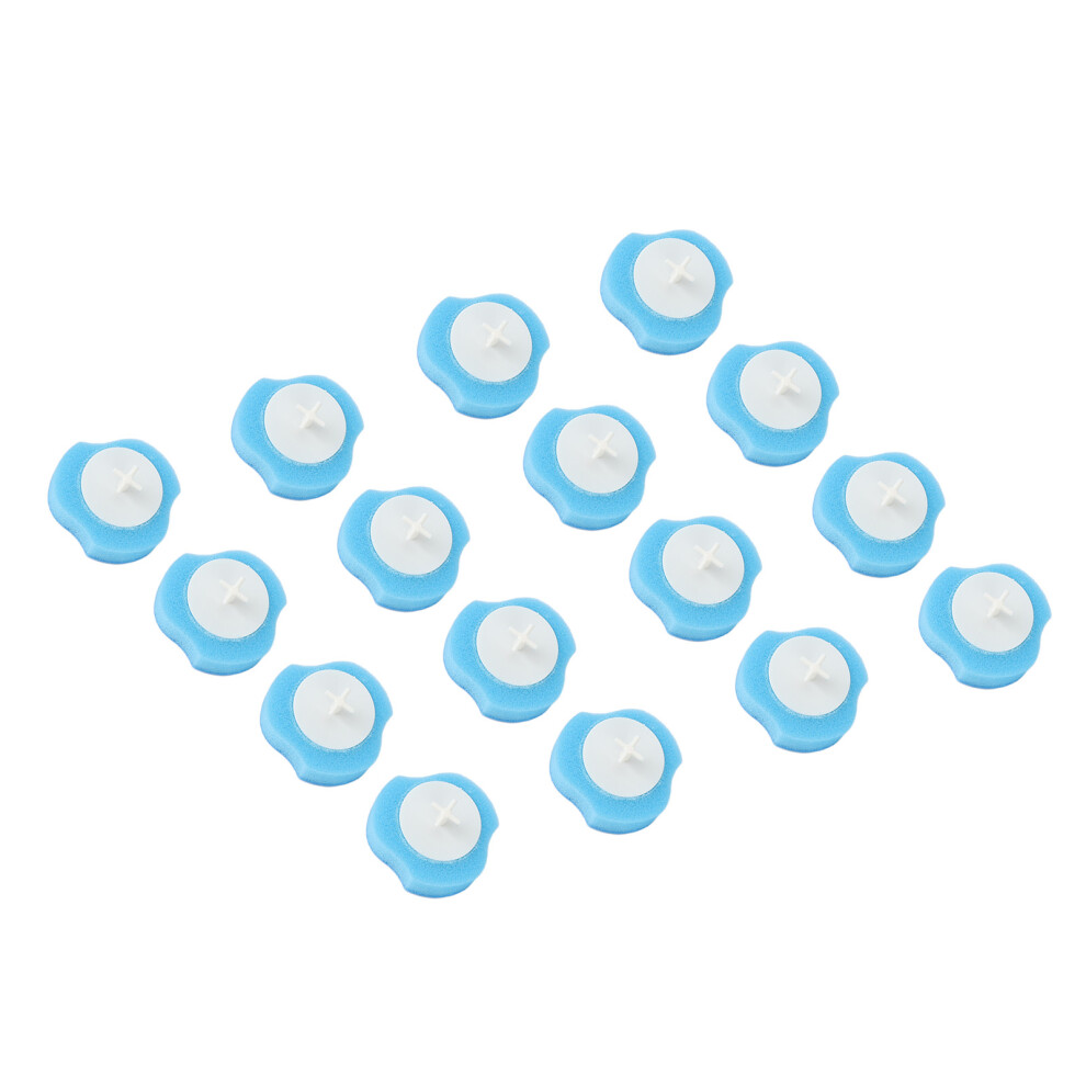 Toilet Cleaner Brush 16pcs Water Soluble Disposable Heads Replacement Refills