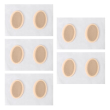 Peeling-Schwamm aus natürlichem Luffa, Badeschwamm-Pads mit Frotteebezug, Hautpflege-Accessoire für die Füße zur sanften Exfoliation