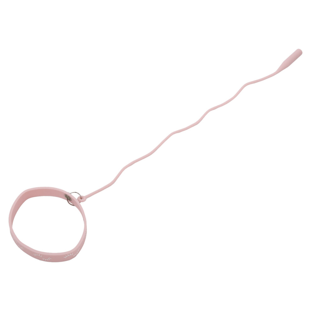 Pink Silicone Lash Tweezers Bracelet, Anti-Static, Prevent Falling