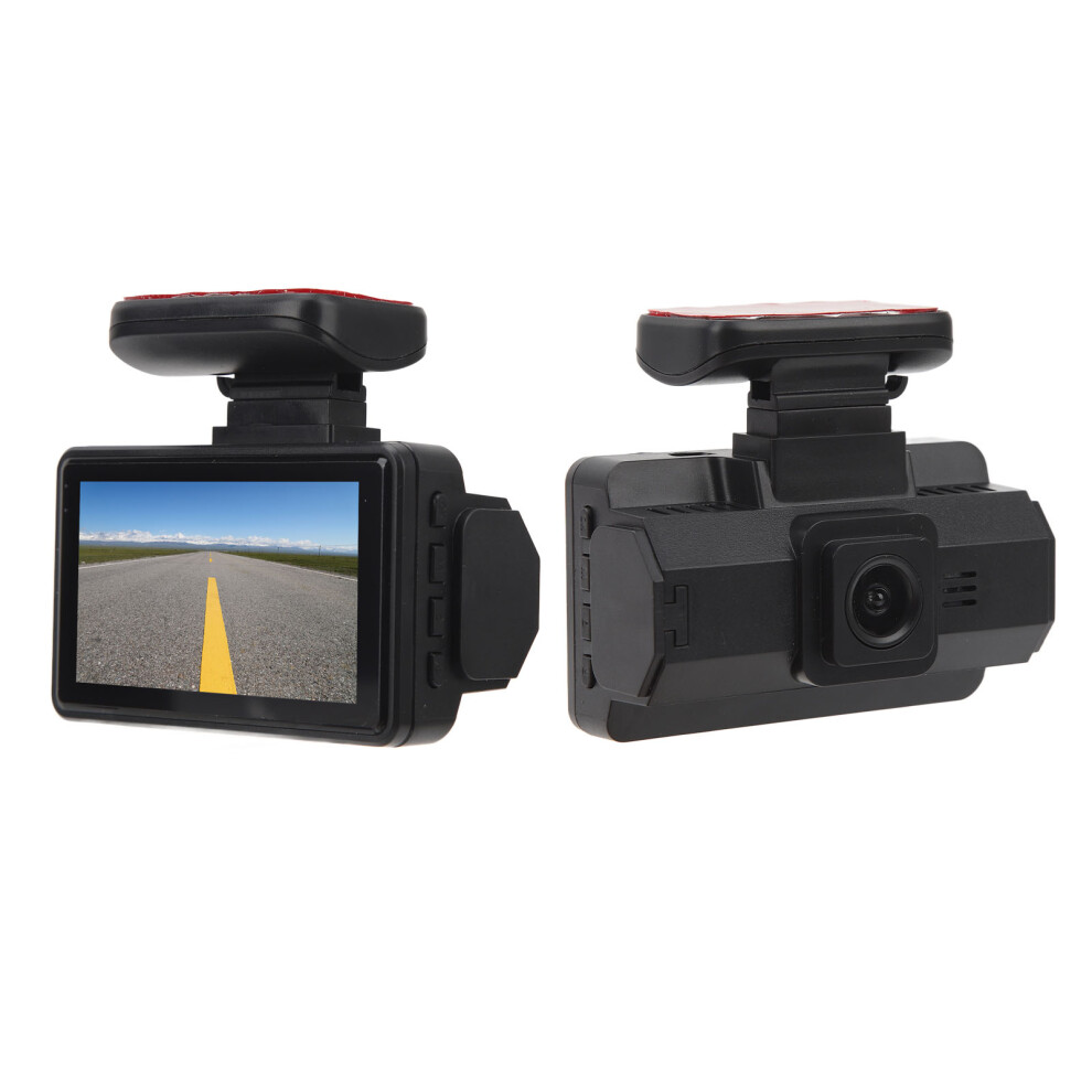 Dual Lens 3" Hd Dash Cam 1080P Night Vision With 32Gb Support 3751369361314
