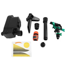 Motion Activated Sprinkler Outdoor Animal Deterrent Device With Solar Power And Strong Water Spray To Keep Deer Raccoons And Squirrels Away