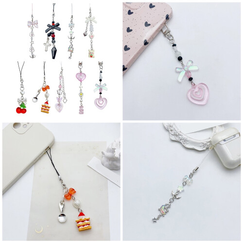 Breloque de téléphone mignonne, pendentif de téléphone-Section 2 2