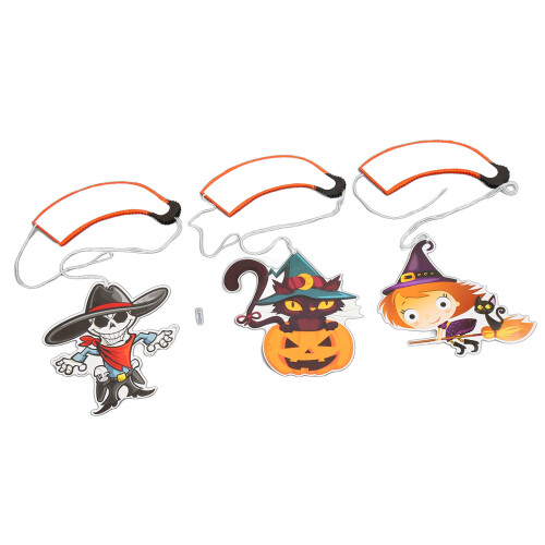 Διακοσμήσεις στροβιλισμού για το Halloween, φωτεινά χρώματα, ατμόσφαιρα Halloween, 2