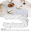 White Cheesecloth Table Runner 9.8ft Romantic Rustic Decor 4