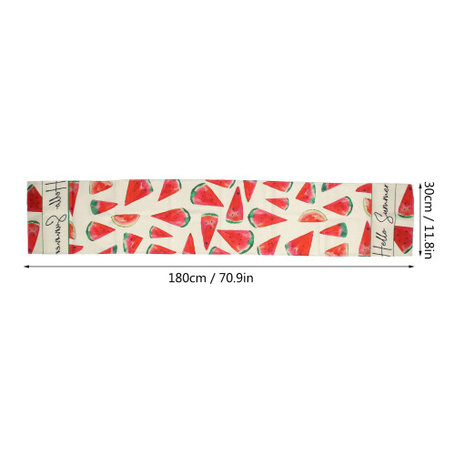 Watermelon Tablecloth Linen Square 180cm Romantic Decor for Table Settings 1