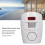 Anti-Theft Driveway Alarm Dual Mode Sensor with Remote Control 120dB 4
