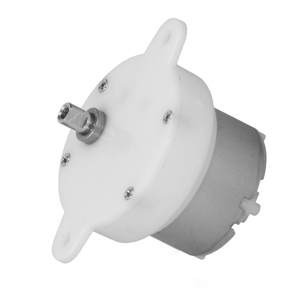 High Torsion Dc Motor 10Rpm Deceleration Gear Cylinder 6V For Robotics 7891369364093