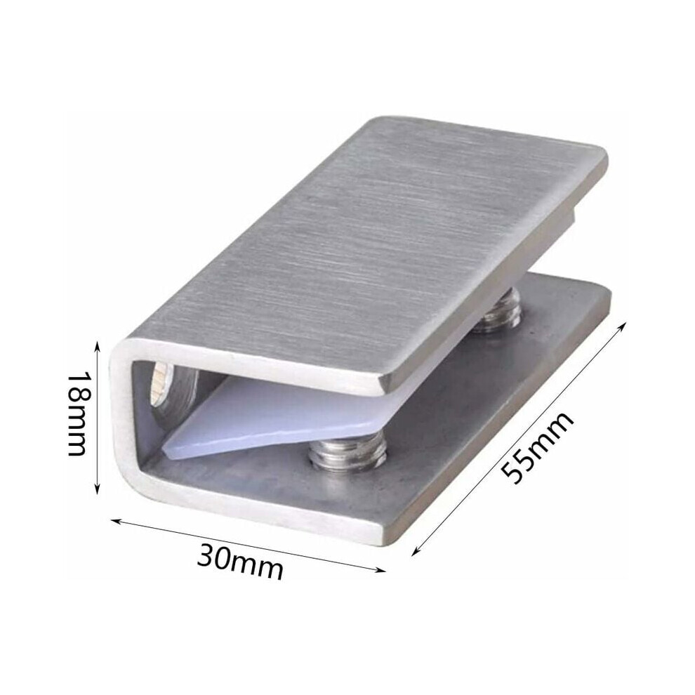 Elegant Wall Mounted Glass Shelf Brackets, Solid Aerometal Material Ensures Durability & Strength For Your Home Decor Needs 9169997067500