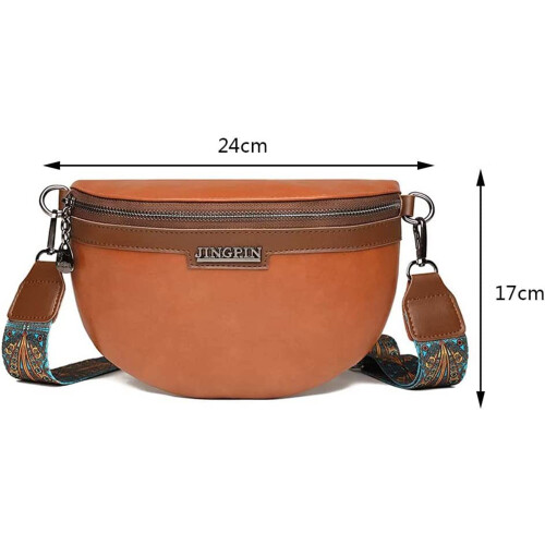 Κομψή τσάντα Crossbody από δέρμα Vegan, ανθεκτικό υλικό, πολλαπλών χρήσεων, για γυναίκες, 1