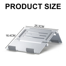 Suport multifuncțional pentru laptop, suport pentru laptop din aluminiu cu suport vertical pentru laptop, compatibil cu MacBook, tabletă, telefon