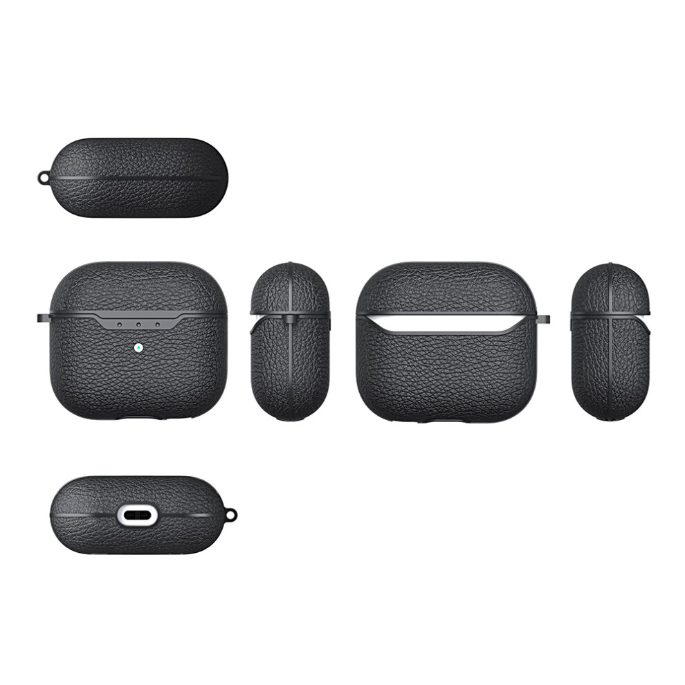 Airpods Pro Case Cover, Keychain Attachment Microfiber Leather, Handcrafted Quality For Apple Airpods Pro 2Nd Generation Full Body Protective 9169997067753