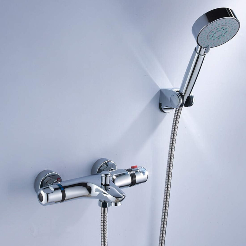 Bathroom Thermostatic Mixer Valve, Automatic Pressure Balance For Stable Temperature, High-Quality Components And Build, Easy Installation, 9169997044440