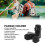 Universal Canoe Paddle Holder - Sturdy Plastic, 80g, 7.6cm Tall 5