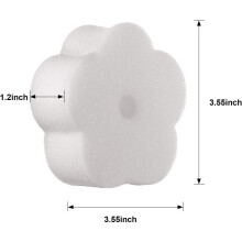 Absorbant de reziduuri pentru cadă cu hidromasaj, burete de reziduuri pentru piscină, burete filtrant absorbant pentru cadă cu hidromasaj, burete