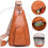 Borsa a tracolla da donna, design etico ed elegante, comoda e versatile, realizzata con materiale resistente e durevole per un utilizzo prolungato. 4