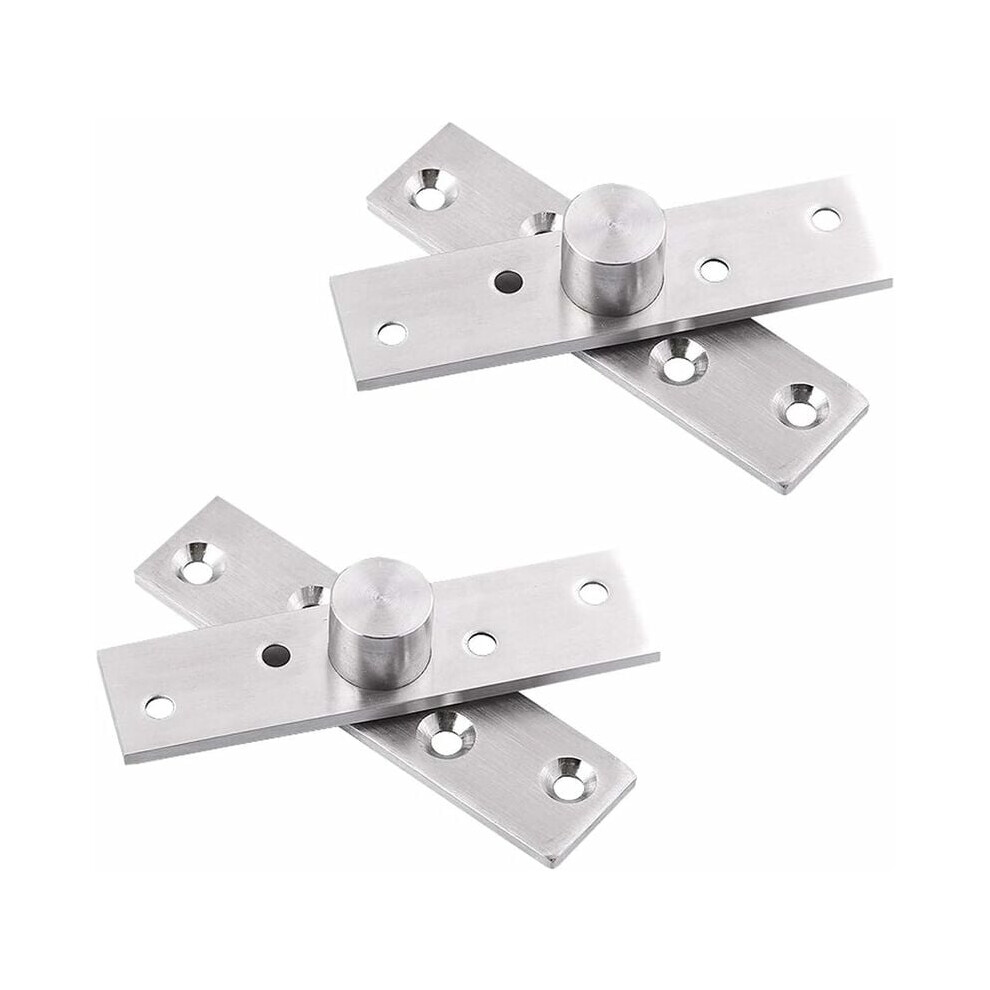 Hidden Door Pivot Hinges For Doors Cabinets Windows, Stainless Steel Brushed Finish, High Quality Center Hung Pivot Hinges With 360 Degree Rotating 9128293824729