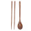 Holzlöffel- und Stäbchen-Set mit langem Griff, 23,5 cm 13