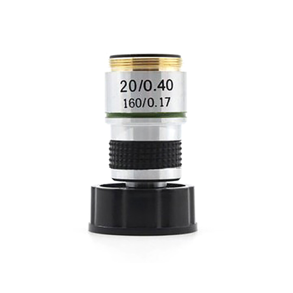 185 Microscope Objective 20X Achromatic Objective Biological Microscope Parts Accessories 4713561249455
