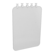 Divisore portatile in PP bianco per abbigliamento e snack, 225g leggero