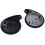 2 Buttons Key case Remote control Key case for  Alarm Fob Without Battery Black 6