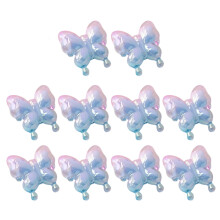 Butterfly Scattered Beads Friendship Bracelet Making-pink blue