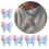 10-teiliges Perlen-Set mit-Rosa Blau 3