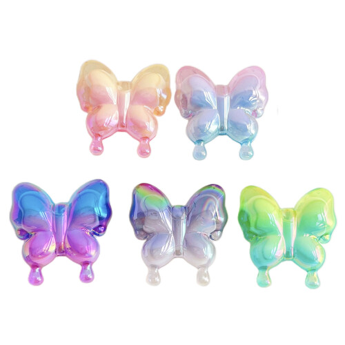 10-teiliges Perlen-Set mit-Rosa Blau 1