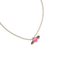 Vintage Nischen-Cold-Wind-übertriebene-Rosa