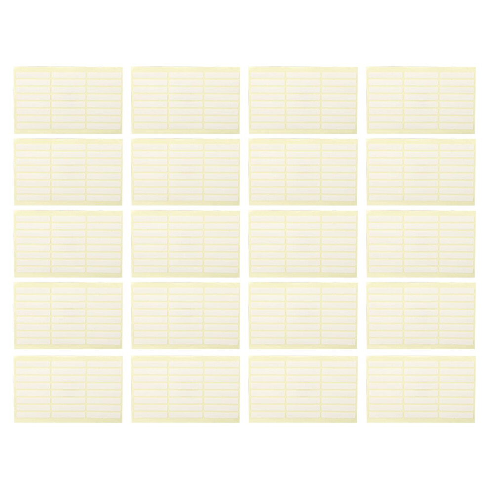 Self Adhesive Label Stickers For Organization, Removable Price Tags Write On Labels Wide Application For Jars Envelopes Boxes Folders Office School H