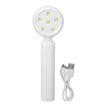 Gyorsan kötő körömlámpa - kézi UV LED lámpa géllakkhoz, 18 W-os, kettős forrású, kompakt kialakítás, két időbeállítással, vezeték