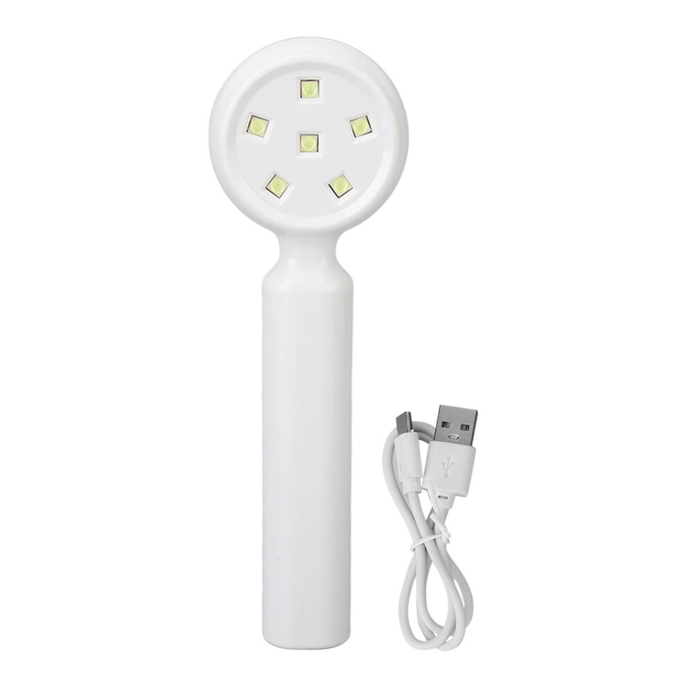 Light Mini Uv For Gel Nails - Ergonomic Handheld Nail Lamp 18W Led Uv Dual Source Quick Cure Flash Pen Style Manicure With Type C Charging