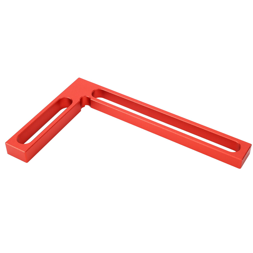 Red Aluminum Alloy Carpenter Square Ruler 160Mm/6.3In Right Angle Tool 5061369366232