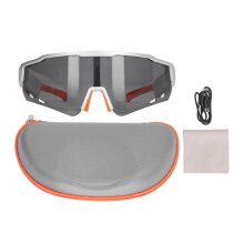 Cycling Bluetooth Sunglasses With Polarized Lenses Anti Fog Ventilation Design Fast Charging Capability Compatible With Mobile Devices Featuring Low