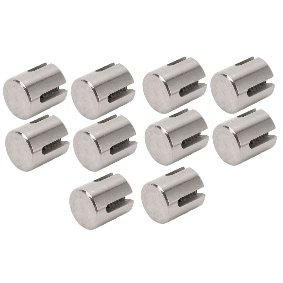 Durable 10Pcs 3Mm Wire Rope Clips 316 Stainless Steel Clamps 4371369366554