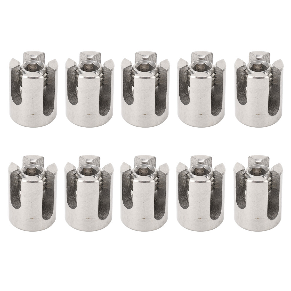 Cross Cable Clamps For Wire Rope Grids, Wire Rope Cross Clamp Stainless Steel High Tensile Strength Anti Fatigue Design, Stainless Steel Wire Rope 9423501017680