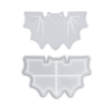 Weihnachtsbaum Schneeflocke Quicksand Cup Mat Mold-Bat 02